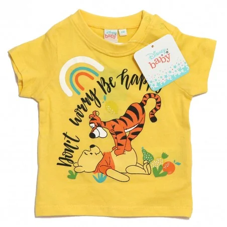 Disney Baby Winnie The Pooh Βρεφική Καλοκαιρινή Πιτζάμα για αγόρια (WE0320 Yellow) Disney Baby Winnie The Pooh Βρεφική Καλοκαιρινή Πιτζάμα για αγόρια (WE0320 Yellow)