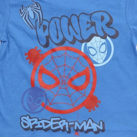 Marvel Spiderman κοντομάνικο Μπλουζάκι Για Αγόρια (YE10195.Blue)