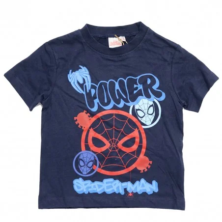 Marvel Spiderman κοντομάνικο Μπλουζάκι Για Αγόρια (YE10195.Navy) - Κοντομάνικα μπλουζάκια