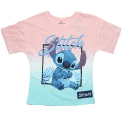 Disney Lilo & Stitch Εφηβικό Κοντομάνικο Μπλουζάκι για κορίτσια (EZ16006.L.PINK) - Εφηβικά Μπλουζάκια - T-shirt