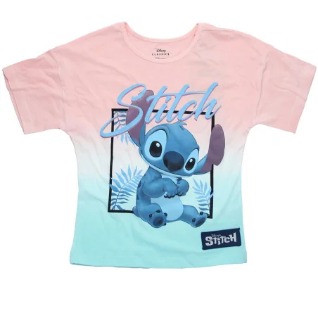 Disney Lilo & Stitch Εφηβικό Κοντομάνικο Μπλουζάκι για κορίτσια (EZ16006.L.PINK) - Εφηβικά Μπλουζάκια - T-shirt