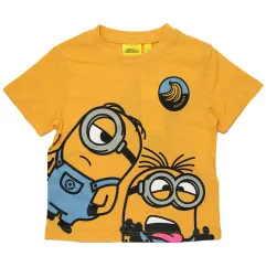 Minions Παιδικό Κοντομάνικο μπλουζάκι για αγόρια (YE10316.YELLOW) - Κοντομάνικα μπλουζάκια