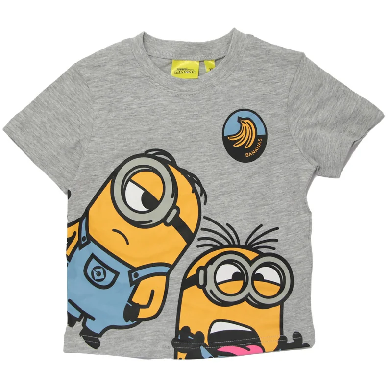 Minions Παιδικό Κοντομάνικο μπλουζάκι για αγόρια (YE10316.GREY) Minions Παιδικό Κοντομάνικο μπλουζάκι για αγόρια (YE10316.GREY)