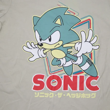 Sonic Ανδρικό Κοντομάνικο Μπλουζάκι (YE35034)