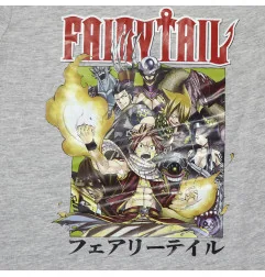 Fairy tail Εφηβικό Κοντομάνικο Μπλουζάκι για αγόρια (YE10303. LGREY) - Εφηβικά Μπλουζάκια - T-shirt