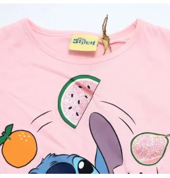 Disney Lilo & Stitch Παιδικό καλοκαιρινό Φορεματάκι (EZ10078.PINK)