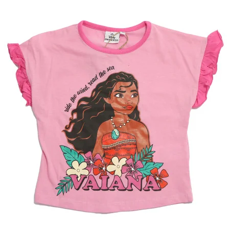 Disney Vaiana Παιδική Καλοκαιρινή Πιτζάμα για κορίτσια (YE20085. Pink)