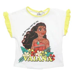 Disney Vaiana Παιδική Καλοκαιρινή Πιτζάμα για κορίτσια (YE20085. Yellow)