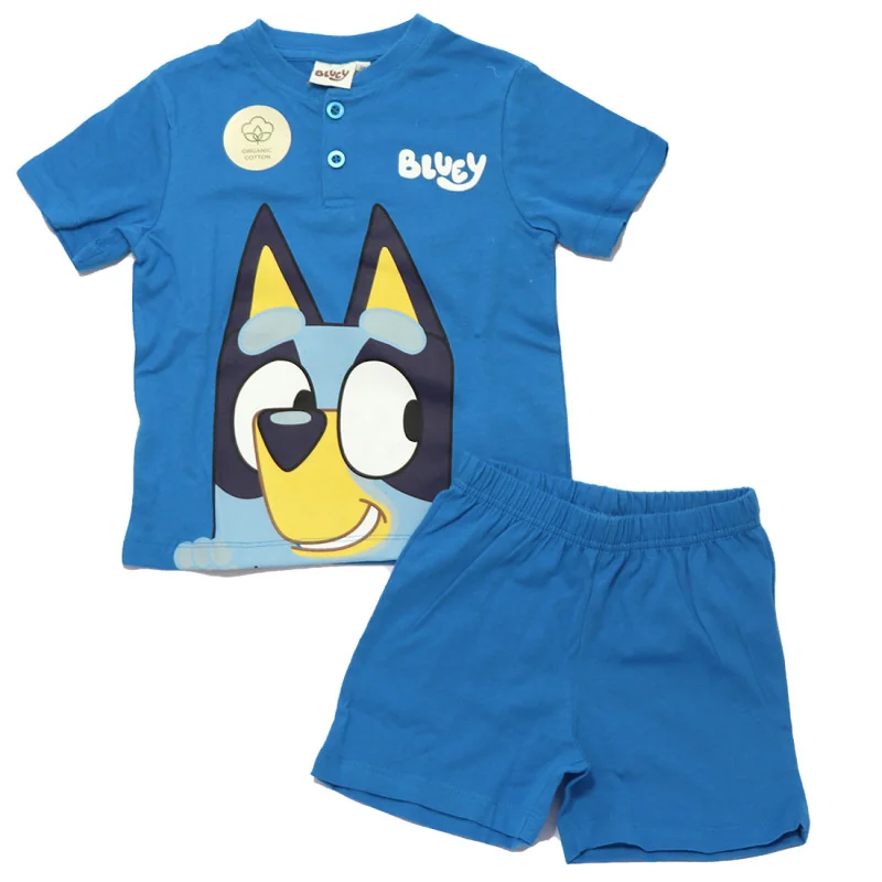 Bluey Παιδική Καλοκαιρινή Πιτζάμα Για αγόρια (YE20036 BLUE) Bluey Παιδική Καλοκαιρινή Πιτζάμα Για αγόρια (YE20036 BLUE)