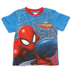 Marvel Spiderman παιδική Καλοκαιρινή πιτζάμα (YE20013BLUE) - Πιτζάμες Καλοκαιρινές
