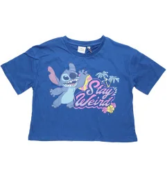 Disney Lilo & Stitch Εφηβικό Κοντομάνικο Μπλουζάκι για κορίτσια (YE10417) - Εφηβικά Μπλουζάκια - T-shirt