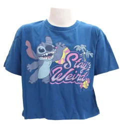 Disney Lilo & Stitch Εφηβικό Κοντομάνικο Μπλουζάκι για κορίτσια (YE10417) - Εφηβικά Μπλουζάκια - T-shirt