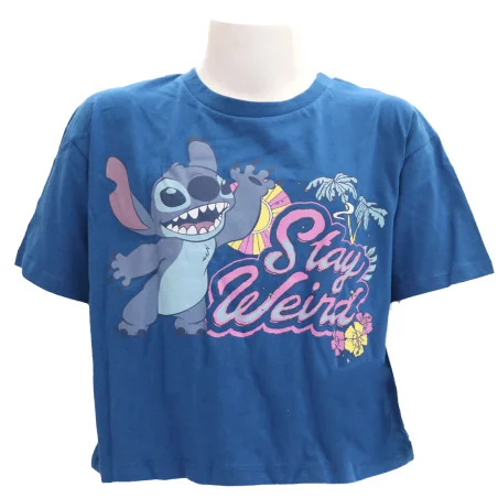 Disney Lilo & Stitch Εφηβικό Κοντομάνικο Μπλουζάκι για κορίτσια (YE10417) Disney Lilo & Stitch Εφηβικό Κοντομάνικο Μπλουζάκι για κορίτσια (YE10417)