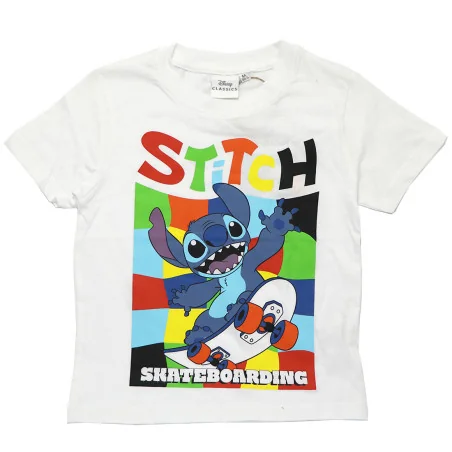 Disney Lilo & Stitch Παιδικό Κοντομάνικο Μπλουζάκι (YE10283.WHITE) - Κοντομάνικα μπλουζάκια