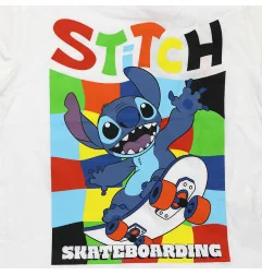 Disney Lilo & Stitch Παιδικό Κοντομάνικο Μπλουζάκι (YE10283.WHITE)