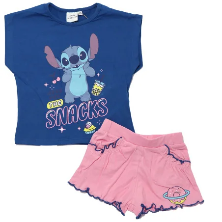 Disney Lilo & Stitch Παιδικό Καλοκαιρινό Σετ Για Κορίτσια (YE10424BLUE) - Καλοκαιρινά Σετ