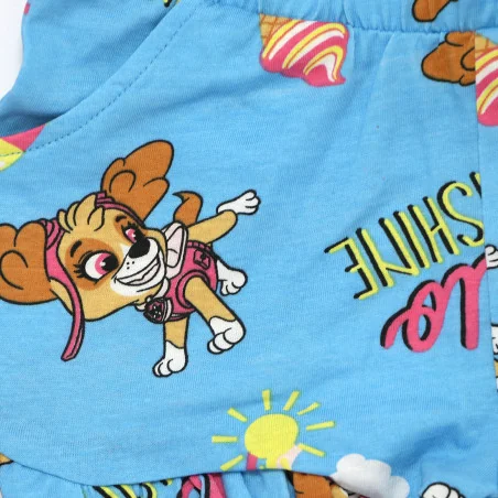 Παιδικό Σορτσάκι Paw Patrol "Skye - Hello Sunshine" με Βολάν - Γαλάζιο - 100% Βαμβάκι (YE10143BLUE) Παιδικό Σορτσάκι Paw Patrol "Skye - Hello Sunshine" με Βολάν - Γαλάζιο - 100% Βαμβάκι (YE10143BLUE)