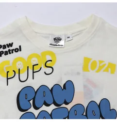 Παιδικό Κοντομάνικο Μπλουζάκι Paw Patrol "Chase - Pawsome Pups" - Εκρού - 100% Βαμβάκι (YE10149.ECRU)