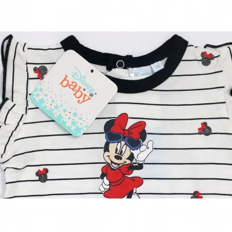 Βρεφικό καλοκαιρινό Σετ Minnie Mouse "Summer at the Sea" - Ριγέ & Navy Σορτς - 100% Βαμβάκι (UE0074) Βρεφικό καλοκαιρινό Σετ Minnie Mouse "Summer at the Sea" - Ριγέ & Navy Σορτς - 100% Βαμβάκι (UE0074)