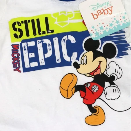 Βρεφικό Σετ Mickey Mouse "Still Epic" - Λευκό T-Shirt & Μπλε Σορτς - 100% Βαμβάκι (DIS BMB 51 12 9698 white) Βρεφικό Σετ Mickey Mouse "Still Epic" - Λευκό T-Shirt & Μπλε Σορτς - 100% Βαμβάκι (DIS BMB 51 12 9698 white)