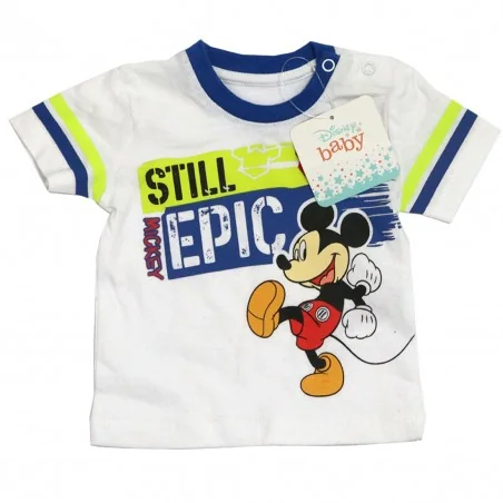 Βρεφικό Σετ Mickey Mouse "Still Epic" - Λευκό T-Shirt & Μπλε Σορτς - 100% Βαμβάκι (DIS BMB 51 12 9698 white) Βρεφικό Σετ Mickey Mouse "Still Epic" - Λευκό T-Shirt & Μπλε Σορτς - 100% Βαμβάκι (DIS BMB 51 12 9698 white)