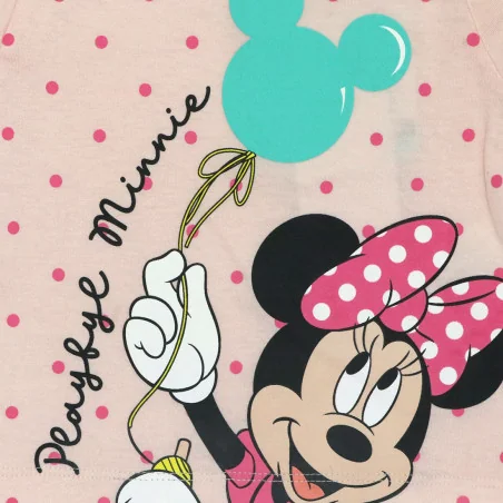 Βρεφικό Σετ Minnie Mouse 100% Βαμβάκι - Πουά Ροζ & Φούξια (WE0055 Pink) Βρεφικό Σετ Minnie Mouse 100% Βαμβάκι - Πουά Ροζ & Φούξια (WE0055 Pink)