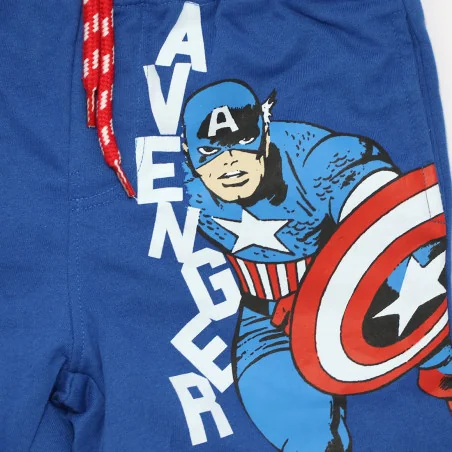 Παιδική Βερμούδα Marvel Avengers Captain America - Μπλε (YE10013.BLUE)