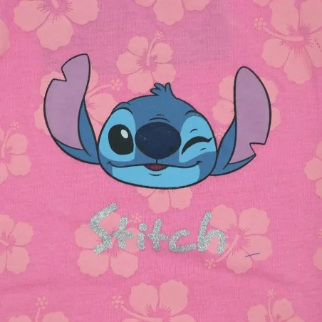 Βρεφικό Καλοκαιρινό Φορμάκι Stitch "Hibiscus" με Βολάν & Glitter – Ροζ - 100% Βαμβάκι (DIS LIS 51 05 B239) Βρεφικό Καλοκαιρινό Φορμάκι Stitch "Hibiscus" με Βολάν & Glitter – Ροζ - 100% Βαμβάκι (DIS LIS 51 05 B239)
