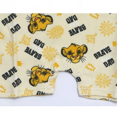 Βρεφικό Καλοκαιρινό Φορμάκι Disney Lion King "Brave Like Dad" – Κίτρινο - 100% Βαμβάκι (DIS KL 51 05 9240 U) Βρεφικό Καλοκαιρινό Φορμάκι Disney Lion King "Brave Like Dad" – Κίτρινο - 100% Βαμβάκι (DIS KL 51 05 9240 U)