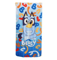 Παιδική Πετσέτα Θαλάσσης Bluey 70x140εκ. – Microfiber 240GSM από 100% Ανακυκλωμένο Πολυεστέρα (YE18008) - Πετσέτες Θαλάσσης