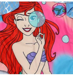 Παιδικό Ολόσωμο Μαγιό Disney Princess Ariel "Secrets of the Tides" – Μπλε & Φούξια (YE18210blue) - Ολόσωμα μαγιό