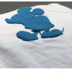 Βρεφικό Κοντομάνικο Μπλουζάκι Disney Mickey & Friends – Λευκό με Κουμπάκια (100% Βαμβάκι) (EV0067 white) - Κοντομάνικα μπλουζ...