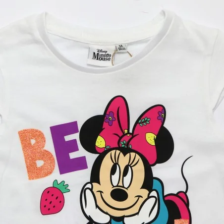 Παιδικό Σετ Disney Minnie Mouse "Be Cool" – Λευκό T-Shirt με Παγιέτες & Ροζ Φούστα -100% Βαμβάκι (YE10110 White) Παιδικό Σετ Disney Minnie Mouse "Be Cool" – Λευκό T-Shirt με Παγιέτες & Ροζ Φούστα -100% Βαμβάκι (YE10110 White)
