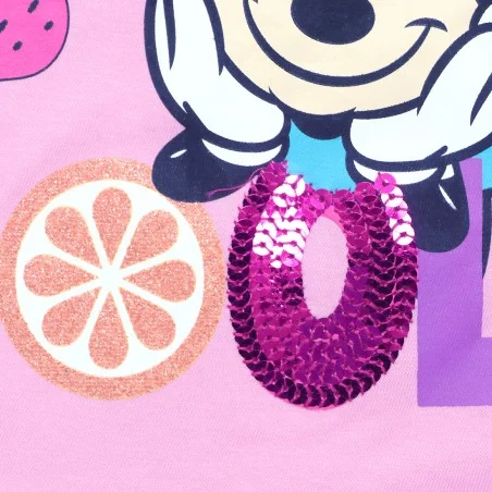 Παιδικό Σετ Disney Minnie Mouse "Be Cool" – Ροζ T-Shirt με Παγιέτες & Λευκή Φούστα -100% Βαμβάκι (YE10110 Pink) Παιδικό Σετ Disney Minnie Mouse "Be Cool" – Ροζ T-Shirt με Παγιέτες & Λευκή Φούστα -100% Βαμβάκι (YE10110 Pink)
