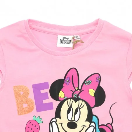 Παιδικό Σετ Disney Minnie Mouse "Be Cool" – Ροζ T-Shirt με Παγιέτες & Λευκή Φούστα -100% Βαμβάκι (YE10110 Pink) Παιδικό Σετ Disney Minnie Mouse "Be Cool" – Ροζ T-Shirt με Παγιέτες & Λευκή Φούστα -100% Βαμβάκι (YE10110 Pink)