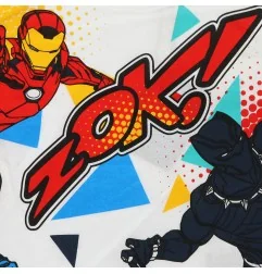 Παιδική Κοντομάνικη Μπλούζα Marvel Avengers "ZOK!" – Λευκή - 100% Βαμβάκι (YE10018 white)