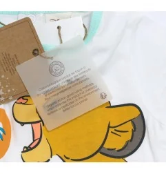 Βρεφικό Καλοκαιρινό Φορμάκι Disney Baby "Lion King – Simba" – Βεραμάν- 100% Οργανικό Βαμβάκι ( EV0039.BIO)