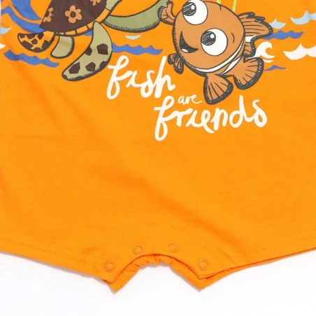 Βρεφικό Καλοκαιρινό Φορμάκι "Fish are Friends" - 100% Βαμβακερό - Πορτοκαλί (WE0040 Orange) Βρεφικό Καλοκαιρινό Φορμάκι "Fish are Friends" - 100% Βαμβακερό - Πορτοκαλί (WE0040 Orange)