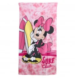 Παιδική Πετσέτα Θαλάσσης Microfiber "Minnie Mouse Surf Club" - Fast Dry - 70x140εκ. (YE18093) - Πετσέτες Θαλάσσης