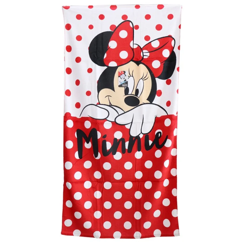 Παιδική Πετσέτα Θαλάσσης "Minnie Mouse Red Polka Dot" - 100% Βαμβακερή - 70x140εκ. (YE18242) Παιδική Πετσέτα Θαλάσσης "Minnie Mouse Red Polka Dot" - 100% Βαμβακερή - 70x140εκ. (YE18242)
