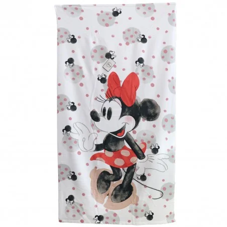 Μεγάλη Πετσέτα Θαλάσσης Microfiber "Minnie Mouse Sketch" - Fast Dry - 90x170εκ. (YE37017) - Πετσέτες Quick dry - Microfiber