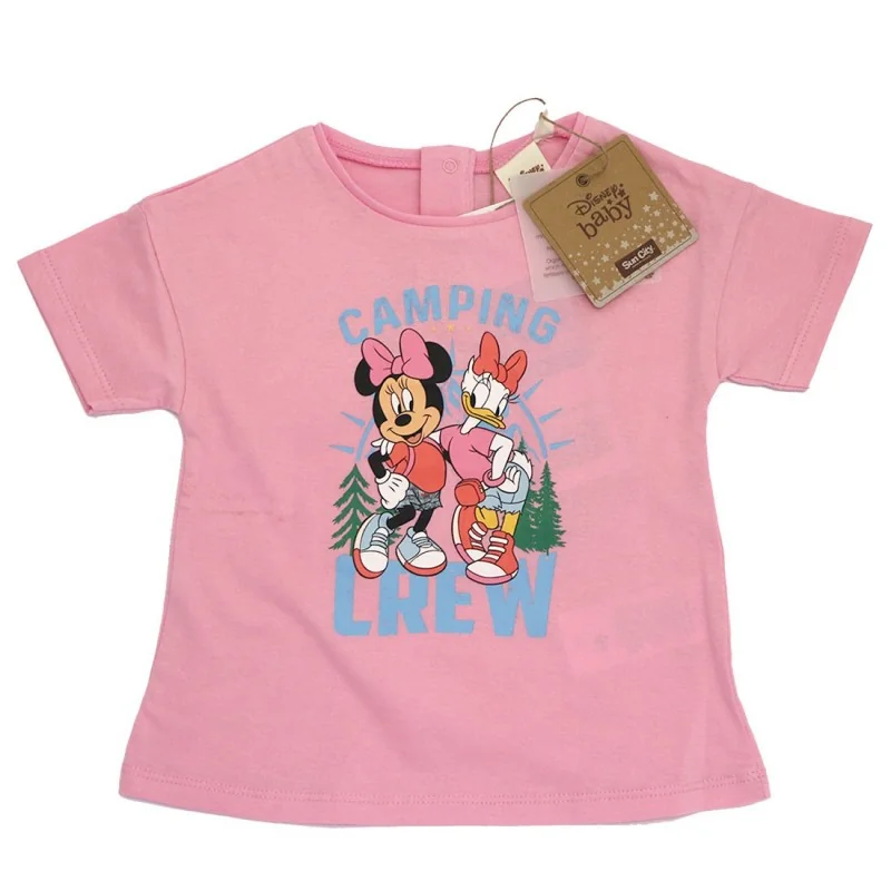 Βρεφικό Μπλουζάκι Disney Baby "Camping Crew" - 100% Οργανικό Βαμβάκι - Ροζ (EV0073.BIO pink) Βρεφικό Μπλουζάκι Disney Baby "Camping Crew" - 100% Οργανικό Βαμβάκι - Ροζ (EV0073.BIO pink)