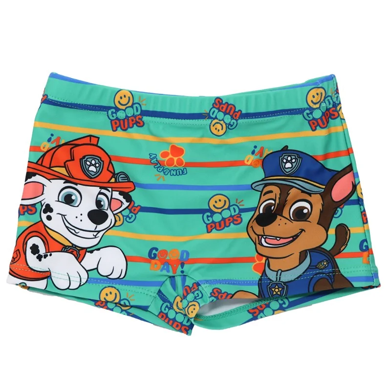 Παιδικό Μαγιό Μποξεράκι "Paw Patrol: Good Pups" - Marshall & Chase - Τυρκουάζ/Πράσινο (YE18101GREEN) Παιδικό Μαγιό Μποξεράκι "Paw Patrol: Good Pups" - Marshall & Chase - Τυρκουάζ/Πράσινο (YE18101GREEN)
