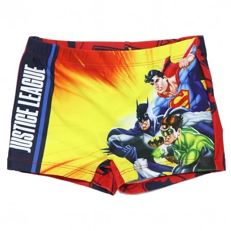Παιδικό Μαγιό Μποξεράκι "Justice League Superheroes" – DC Comics – Κόκκινο/Μπλε (YE18162. RED) - Μαγιό Μποξεράκι