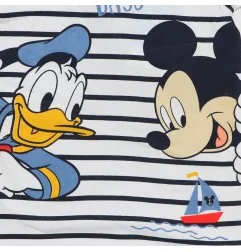 Βρεφικό Φορμάκι Mickey & Donald "Sunny Days" – Disney - 100% Οργανικό Βαμβάκι (WE0029.BIO White) - Καλοκαιρινά φορμάκια