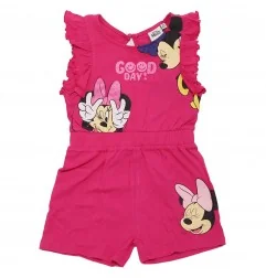 Παιδική Ολόσωμη Φόρμα Playsuit Minnie Mouse "Good Day" – Disney - Φούξια (YE10107.Fushia) - Σορτς/ Βερμούδες