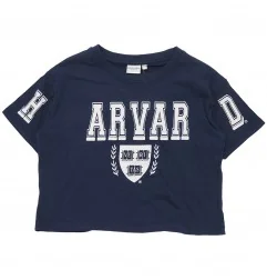 Εφηβική Μπλούζα Crop Top Harvard University – Navy Μπλε (YE10407.NAVY) - Εφηβικά Μπλουζάκια - T-shirt