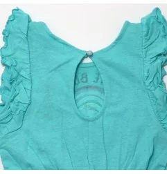 Παιδική Ολόσωμη Φόρμα Playsuit Stitch "Cute but Cheeky" – Disney - Βεραμάν (YE10065.TURQUOISE) - Σορτς/ Βερμούδες