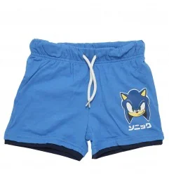 Παιδικό Σετ Sonic the Hedgehog "The Hedgehog" – Navy Μπλε & Γαλάζιο - 100% Βαμβάκι (YE10440.NAVY) - Καλοκαιρινά Σετ