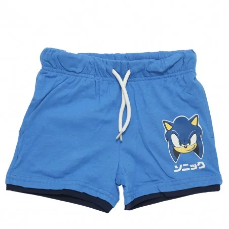 Παιδικό Σετ Sonic the Hedgehog "The Hedgehog" – Navy Μπλε & Γαλάζιο - 100% Βαμβάκι (YE10440.NAVY)
